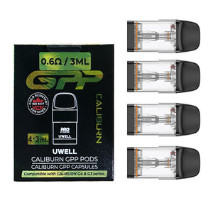 Uwell Caliburn GPP Cartridge Top Filling 3ml (4pcs/pack)